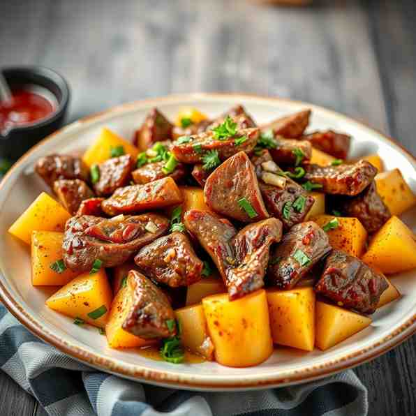Bolivian K'allu - Potatoes & Beef Recipe